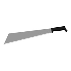 Machete vector isolated on white background