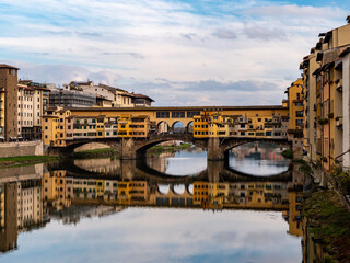 The street in Florence city Italy