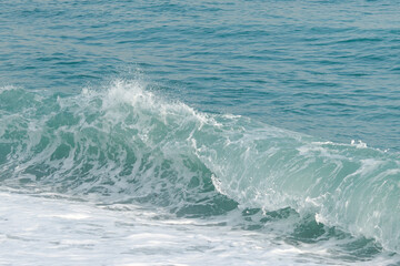 Beautiful Blue Ocean Wave
