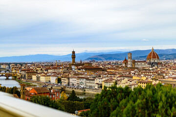 Florence Italy Europa town old autunm