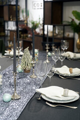Christmas table decoration
