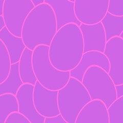 Easter seamless pattern with eggs for wallpaper and fabrics and textiles and packaging and gifts 