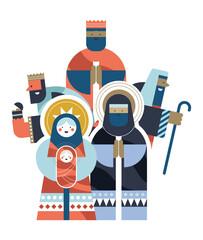 holy family and kings