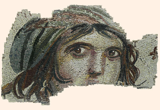 gypsy girl mausoleum in the zeugma
