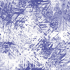 Purple space dyed brushstroke texture in very peri lilac trend color. Modern abstract grunge paint streaked backdrop swatch. Washed out effect.
