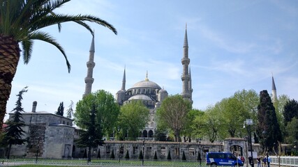 Fototapeta na wymiar Sultanahmet Mosque in Istanbul, Turkey
