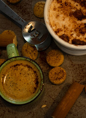 coffee and cookie