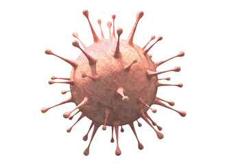 virus corona 3d
