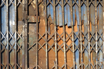 old metal gate