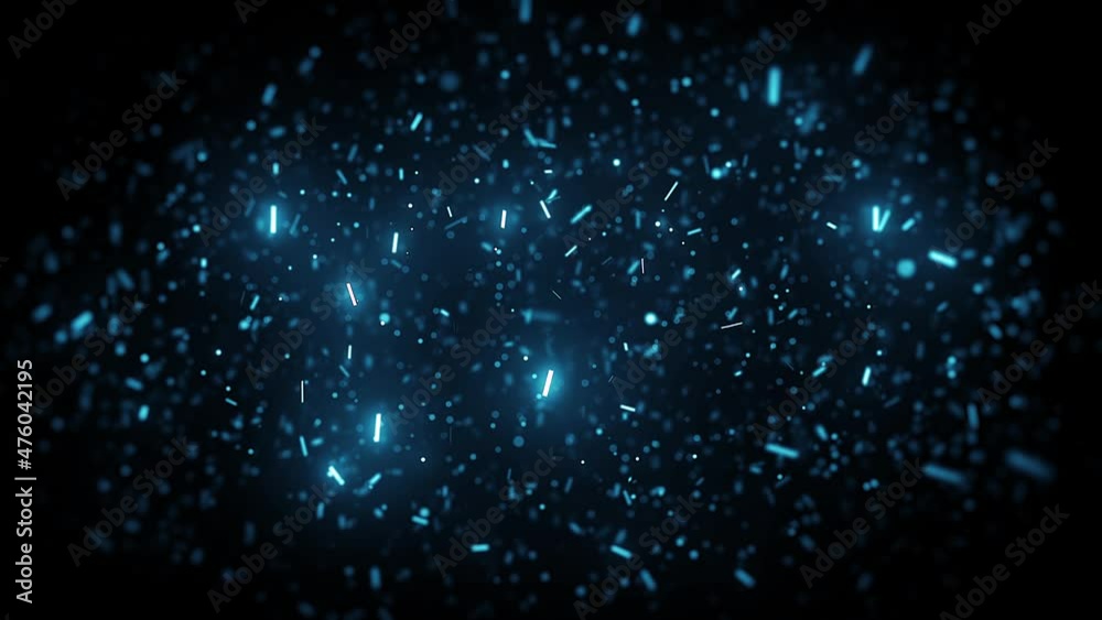 Poster abstract glowing glitter sparkling background/ 4k animation of an abstract wallpaper background of b