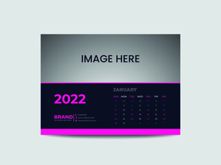  New desk, wall, table calendar 2022