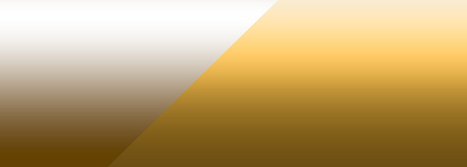 Gradient abstract golden blurred banner background