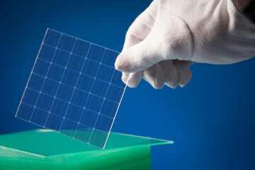 Transparent solar panels for use as window glass to generate electricity from sunlight.