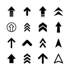 Arrows icons, big set. Arrows vector collection.