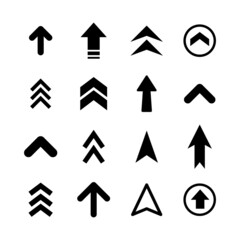 Arrows icons, big set. Arrows vector collection.