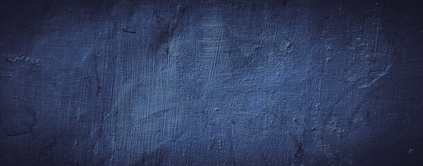 dark blue abstract concrete cement wall texture background