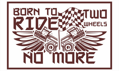 Obraz premium Custom Bike t shirt design, image and vector