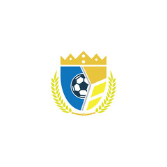 emblem classic shield logo football club