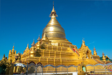 Mandalay, Myanmar - view of Ein Daw Yar Pagoda 