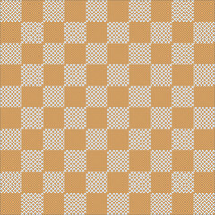 Fototapeta premium Vichy gingham texture pattern. Checkered design. Diagonal background for napkins, towels, tablecloths, wallpapers, shirts and suits. Vector illustration.