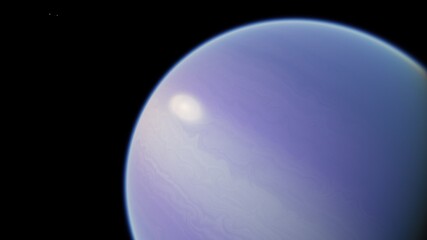 Planets and galaxy, science fiction wallpaper 3d illustration