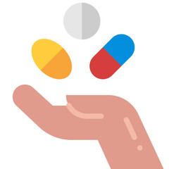 drug flat icon
