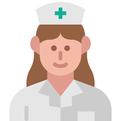 nurse flat icon