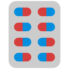 pill flat icon