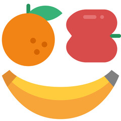 fruit flat icon