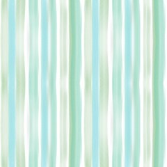 watercolour pattern strips green blue 