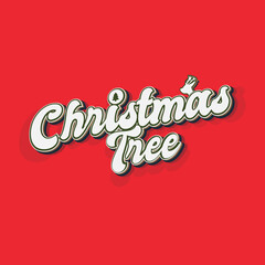 Chirismas Tree - Rudolph, Xmas, Red, Gren, Blue