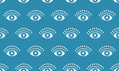 Eye Pattern - Seamless Vector Background