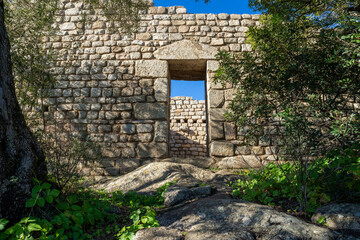 Entrance to the Balaiana Castle, Luogosanto, Gallura - Sardinia