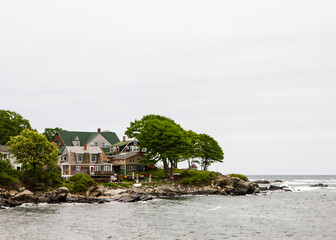 New England home on the coast of Portland, Maine