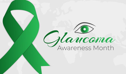 Light Glaucoma Awareness Month Background Illustration