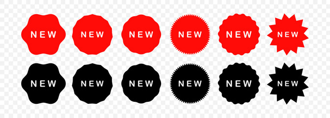 New coupon icon vector. New collection sticker advertising. Price tag. Vector line icon for Business and Advertising