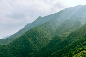 Obraz premium Beijing mountain bairui valley and gushan valley