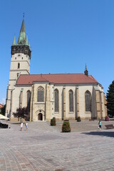 Obraz premium Co-Cathedral of Saint Nicholas in Prešov, eastern Slovakia