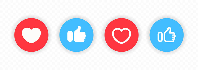 Like icon. Thumb up sign. Social media concept. Vector line icon for Business and Advertising