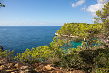 Menorca coastline, Spain