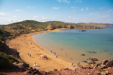 Playas de Cavalleria in Menorca, Spain