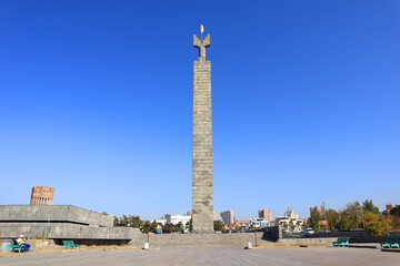 Memorial of the 50th anniversary in Yerevan, Armenia