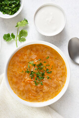 Cabbage (sauerkraut) soup