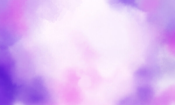 abstract watercolor paint of pink gradation. hand drawn brush painting artwork as liquid background texture illustration for copy space.