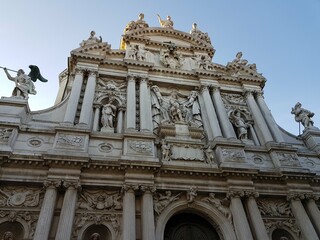 VENICE, ITALY - 2018. The arch of Cathedral.
