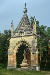 Chapel of St. Hubert in Lednice-Valtice UNESCO Area in the Czech Republic