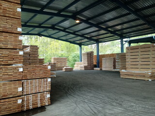 pallets in warehouse