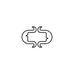 Text frame icon. Simple style social media poster background symbol. logo design element. t-shirt printing. Vector for sticker.