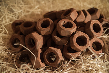 Tools figures made of chocolate is very popular thing to buy at Lviv, Ukraine.