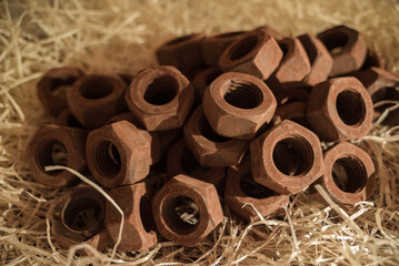 Tools figures made of chocolate is very popular thing to buy at Lviv, Ukraine.